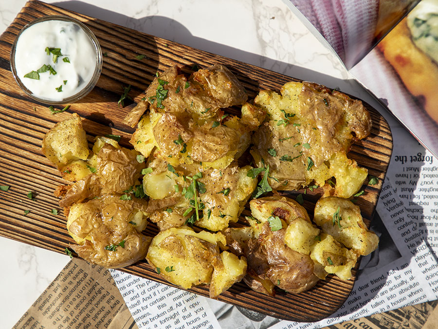 سیبزمینی با سس مخصوص
