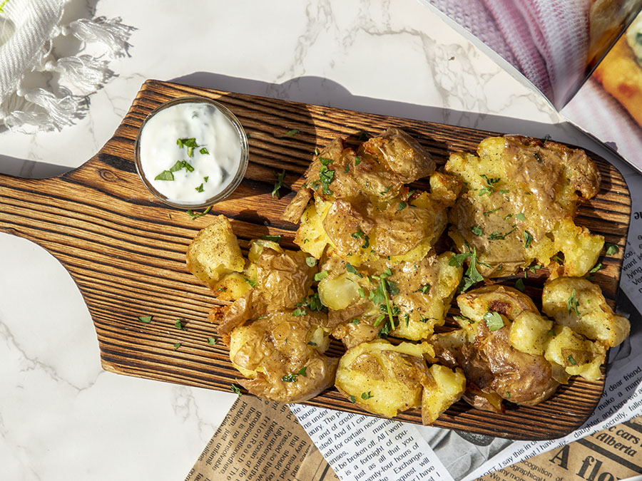 سیبزمینی با سس مخصوص