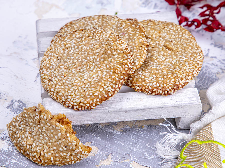 کوکی ارده ‌عسلی