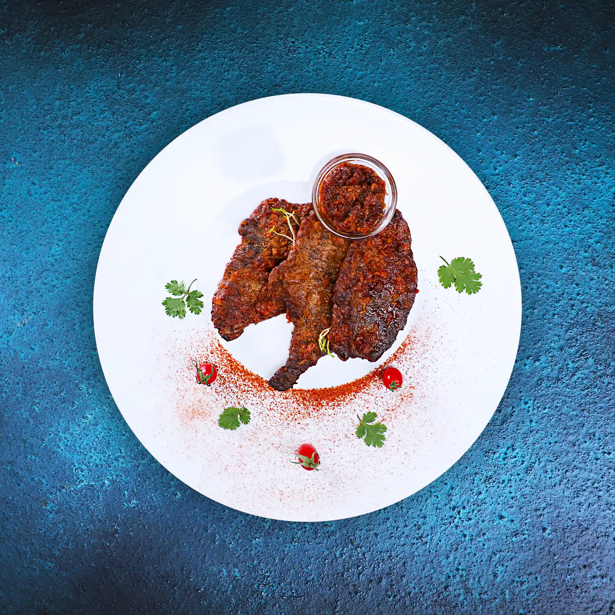 اسکالوپ گوشت و گوجهفرنگی