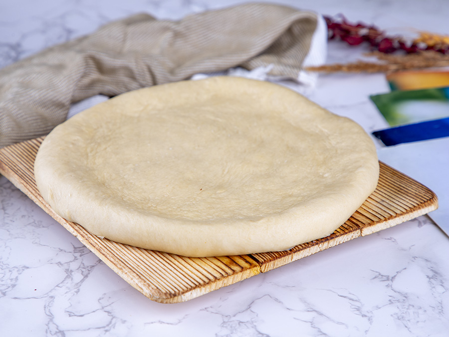 خمیر پیتزا (ضخیم)