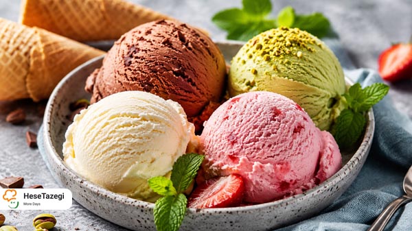 طرز تهیه بستنی خانگی 1