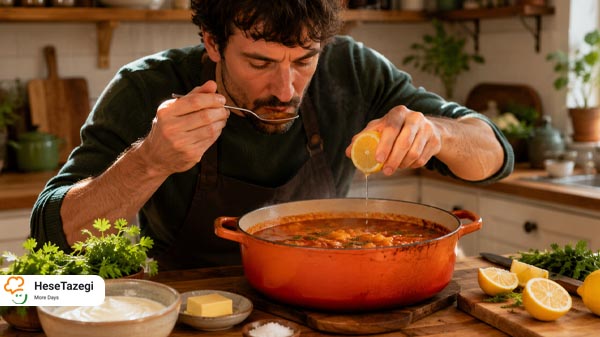 روش از بین بردن تلخی غذا