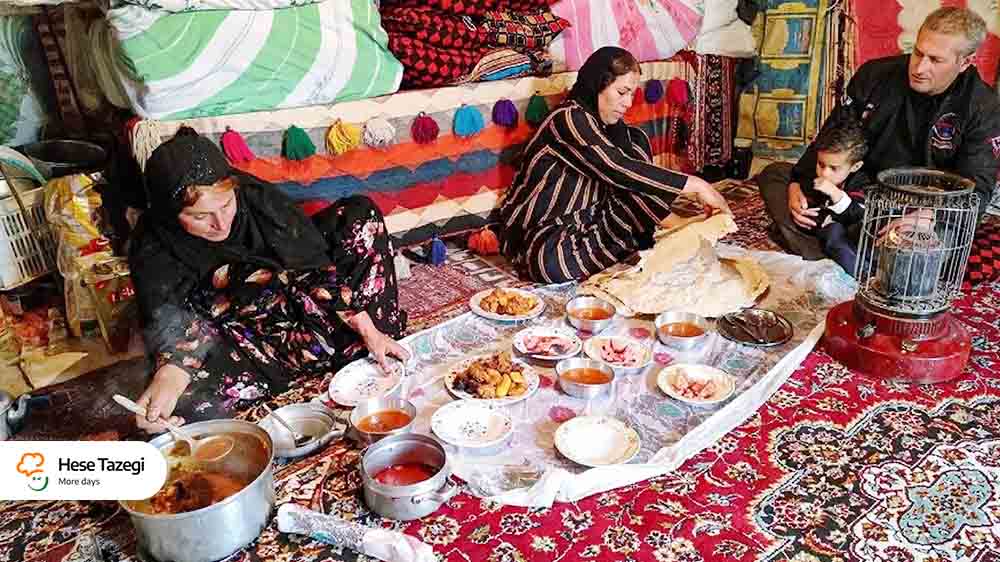 غذاهای کوچ نشینان چیست و چه ویژگی هایی دارد