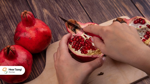 روش های مختلف دانه کردن انار | معرفی اسموتی و غذا با انار