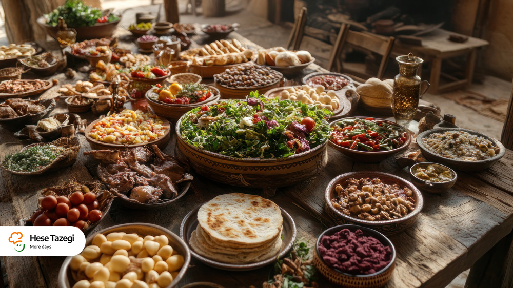 طرز تهیه انواع غذاهای مختلف ایرانی و بین‌المللی