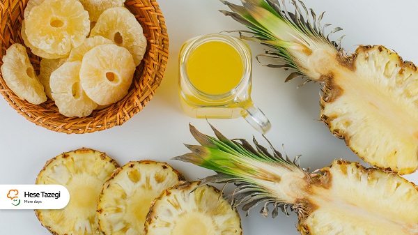 آیا هسته آناناس خوردنی است؟ | روش‌استفاده از آن
